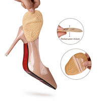 Coussinets métatarsiens en gel 4D auto-adhésifs pour l'avant-pied, pour sandales à talons hauts, soulagement de la métatarsalgie