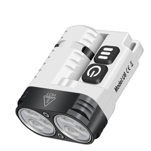 Martillo de Seguridad Multifuncional Portátil al por Mayor y Mini Linterna LED Recargable con Cuerpo de Aluminio EDC - Product Image 1