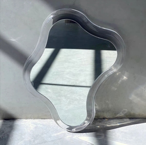 Miroir mural décoratif en acrylique en forme de nuage simple, décoration créative pour salle à manger, miroirs décoratifs en forme d'<span class=keywords><strong>art</strong></span> - Product Image 1