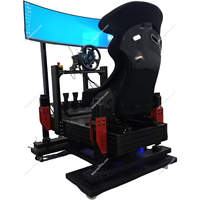 Simulador de Carreras/Vuelo VR de Aluminio DIY TSIM-4DOF+TL para Uso Doméstico, Equipo de Juego que Funciona con Monedas