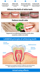 Essence blanchissante pour les dents, sérum nettoyant pour les dents, soins bucco-dentaires, hygiène dentaire, fabrication sous marque privée OEM - Product Image 5
