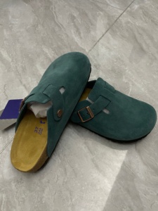 Birkenstocks allemands en liège à bout rond, orthopédiques avec soutien de la voûte plantaire, confortables, unisexes, respirants, légers, à enfiler, semelle plate - Product Image 4