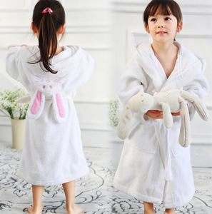 Commercio all'ingrosso bambini spa abiti delle ragazze dei ragazzi animale con cappuccio in <span class=keywords><strong>cotone</strong></span> 100% i bambini dei capretti <span class=keywords><strong>accappatoio</strong></span> - Product Image 3