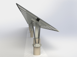 Sistema de Seguimiento <span class=keywords><strong>Solar</strong></span> de un Solo Eje, Soporte de Seguimiento Fotovoltaico, Soporte para Seguidor <span class=keywords><strong>Solar</strong></span> - Product Image 6