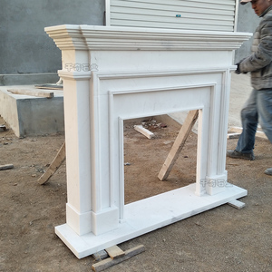 Cubierta Decorativa para <span class=keywords><strong>Chimenea</strong></span> de Madera de Estilo Francés para Interiores, Suministro Directo del Fabricante - Product Image 3