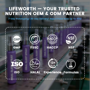 Спрей для сна Lifeworth с мелатонином, ГАМК и 5-HTP - натуральное средство для быстрого засыпания и пробуждения с ощущением свежести - Product Image 6