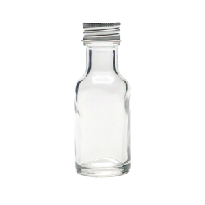 <strong>Mini</strong> Glass Cute Portable Tasting Liquor <strong>Bottle</strong> Vodka Gin Rum Whisky Tequila 50ml Aluminum Screw Cap <strong>Wholesale</strong> - Product Image 2