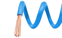 Câble d'alimentation RV en cuivre PVC flexible, longueur personnalisée, câblage électrique multibrins pour usage en bâtiment et industriel