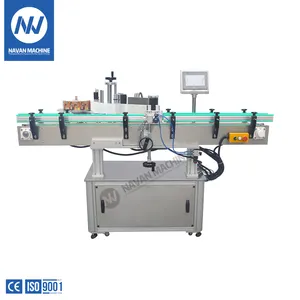 NAVAN Quality Factory Price Automatic PET Bottle Used Adhesive Sticker Labeling Machine For Sale