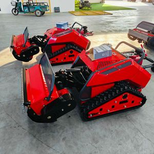 Remote Hydraulic Track <b>Cultivator</b> 1m Multifunctional With Mower Attachment For Farm Use - Product Image 1