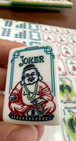 Jeu de tuiles de Mahjong américain Winslow 1920 au design classique, 160 pièces, luxe, écologique, durable, en acrylique vert marbré, pour le divertissement