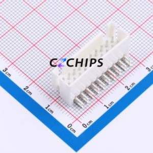 HC-XHD-2*10AW-05 Wire-to-Board Pin Header Bent Lead Through Hole,P=2.5mm Connector 2x10P 2.5mm Right Angle Insert DF1B - Product Image 1