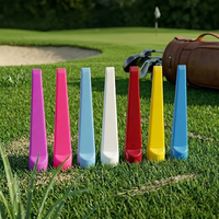 Tees de golf biodégradables en plastique 70 mm (2-3/4 pouces) – Tees plats durables pour accessoires de golf – Vente en gros