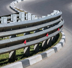 Barrera Rodante para Carreteras, Barandilla Giratoria para Curvas, Sistema de Seguridad Vial Anticolisión, Acero Galvanizado, Venta al Por Mayor, Fabricación China - Product Image 1