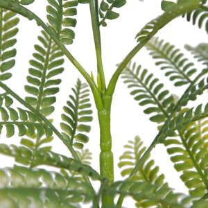 Pianta artificiale in vaso da 80cm di Jacaranda artificiale con foglie realistiche per l'arredamento dell'home Office - Product Image 4