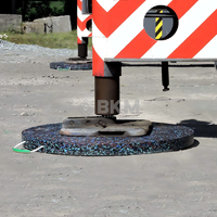 Nouvelles patins stabilisateurs en PEHD personnalisés pour grues, supports de grue robustes, patins de stabilisation en plastique pour grues
