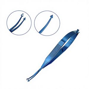 Pinzas Oftálmicas Quirúrgicas Premium de Acero Inoxidable para Bisectar Núcleos y Vectis, Certificadas por la CE - Product Image 1
