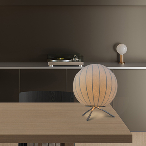 DAQIU Wabi Sabi Style Moderne Lampes De Table De Luxe Nordique Simple <span class=keywords><strong>Suspension</strong></span> De <span class=keywords><strong>Lampe</strong></span> De <span class=keywords><strong>Chevet</strong></span> avec Tissu De Soie Art pour Chambre - Product Image 6