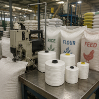 Hilo para Cerrar Sacos de Fertilizantes, Alimentos, Arroz y Granos, Hilo 100% de Núcleo Hilado Liso para Cerrar Sacos