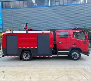 Camión de Bomberos de Rescate Dongfeng de Doble Cabina Mini 4X2 con Tanque de Agua de 4cbm 3000L, Suministro Directo de Fábrica - Product Image 1