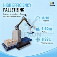 Paletizador Robótico de Alta Velocidad HEKON, Sistema Automático de Paletización, Robot para Paletizar Cajas, Bolsas, Alimentos y Bebidas