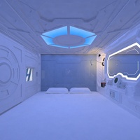 NEUES Design Hotelmöbel Schlafkapsel Kapselhotel Doppelstockbett für Kapselhotels