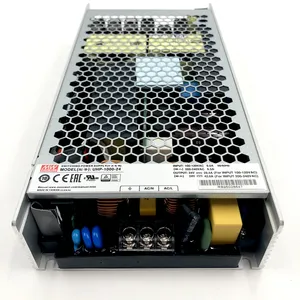 מתכוון גם UHP-1000 פלט יחיד אספקת חשמל מיתוג 1000W 12V 24V 36V 48V Slim סוג עם PFC עבור לייזר מכונת PoE ציוד