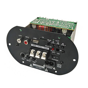 Kendaraan-Mount Subwoofer Power Amplifier Board Daya Tinggi Speaker Papan Sirkuit Audio Papan 12V220V Universal 6-10 Inch