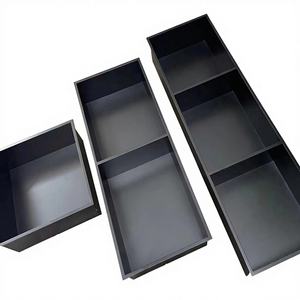 Étagère de rangement murale rectangulaire en acier inoxydable 316, écologique, de qualité supérieure, pour cuisine, moderne, encastrée, pour la maison, l'hôtel - Product Image 1