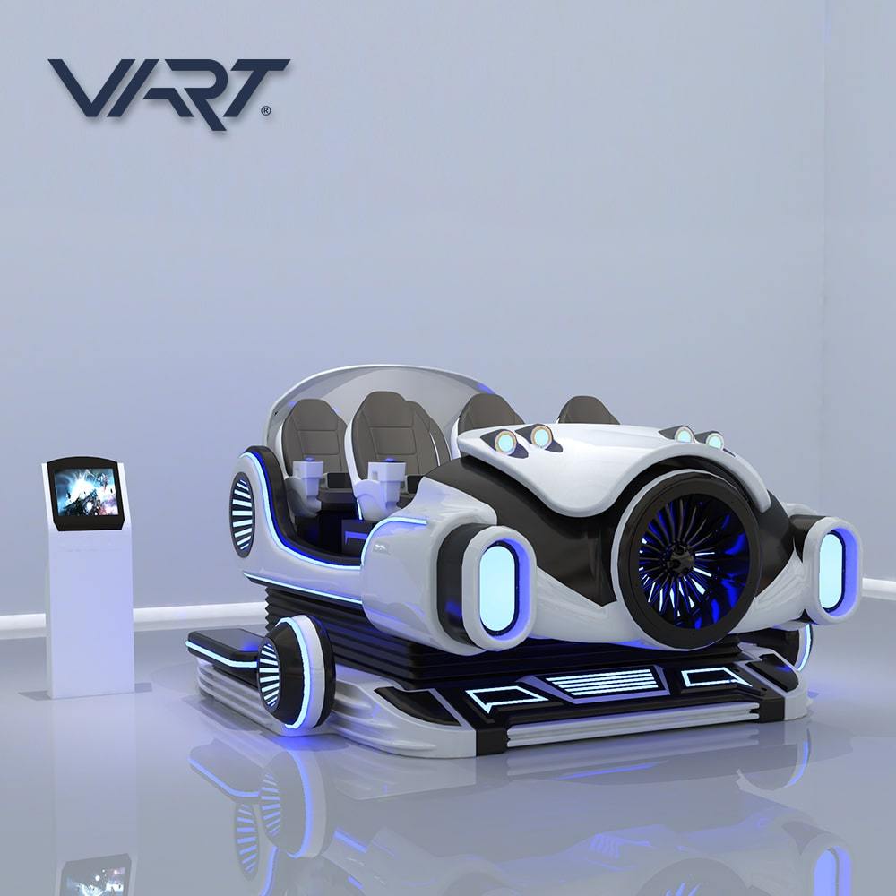 Машина для аттракционов Happy Mobile, американские горки VART 360, 9D VR, кресло для кинотеатра, 6 мест, VR