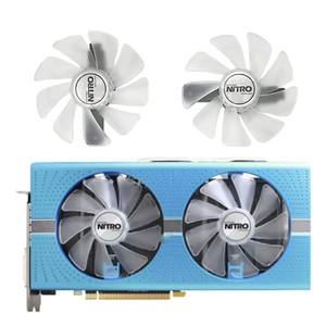 พัดลม GPU 95มม. เหมาะสำหรับ <span class=keywords><strong>RX580</strong></span> RX590แซฟไฟร์ไนโตร8ก. RX570 4ก. RX 470 4ก. GDDR5 CF1015H12D กราฟิกการ์ดพัดลมระบายความร้อน - Product Image 1