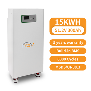 Batterie de stockage d'énergie domestique LiFePO4 48V 51.2V 300Ah - Alimentation 15kWh au phosphate de fer et de lithium pour systèmes solaires et UPS - Product Image 2