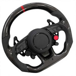 <span class=keywords><strong>Volant</strong></span> sport en cuir et fibre de carbone <span class=keywords><strong>Audi</strong></span> A4 A6 R8 <span class=keywords><strong>TT</strong></span> <span class=keywords><strong>Mk2</strong></span> RS TTS RS3-7 Q3-Q7 40/45mm Grip - Product Image 3