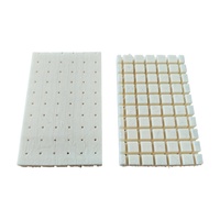 Panneau en mousse rigide de polyuréthane PIR personnalisé, rainuré et perforé, usiné CNC, plaque PIR OEM
