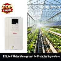 Inversor de bomba solar monofásico y trifásico 220V/380V 0.75kw 1.5kw 2.2kw a prueba de agua para sistemas de riego solar