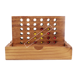 Gỗ Cổ Điển Gia Đình Vui Vẻ Đồ Chơi Dòng Lên <span class=keywords><strong>4</strong></span> Đồ Chơi Trò Chơi Trẻ Em Kết Nối Bằng Gỗ <span class=keywords><strong>4</strong></span> Trong Một Hàng Não Thách Thức <span class=keywords><strong>4</strong></span> Chiến Lược Hội Đồng Quản Trị Trò Chơi - Product Image 4