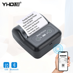 Yhdaa không dây <span class=keywords><strong>Bluetooth</strong></span> 80 mét POS Máy in imprimante thermique xách tay <span class=keywords><strong>mini</strong></span> Máy in hóa đơn nhiệt - Product Image 1
