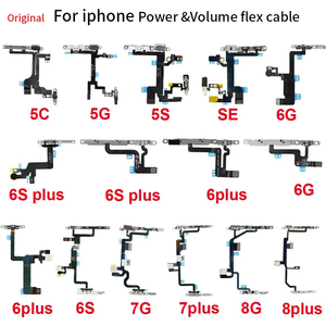 Cable flexible del botón <span class=keywords><strong>de</strong></span> volumen y <span class=keywords><strong>encendido</strong></span> para <span class=keywords><strong>iPhone</strong></span> 5S 6 6S <span class=keywords><strong>7</strong></span> 8 <span class=keywords><strong>Plus</strong></span> X Xr Xs 11 12 13 14 15 16 17 Pro Max, interruptor <span class=keywords><strong>de</strong></span> silencio y luz <span class=keywords><strong>de</strong></span> flash para reparación - Product Image 2