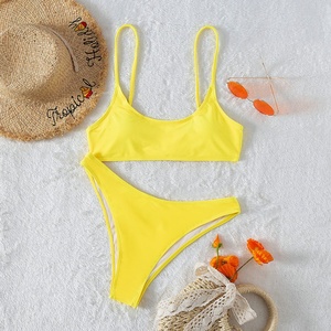 Conjunto de 2 Piezas de Blusa Casual Holgada para Vacaciones en la Playa, Estilo Europeo Americano 2025, con Encaje y Decoración de Cristales, en Spandex/Nylon Estampado - Product Image 3