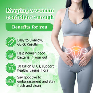 Cápsulas de Probióticos Vaginales de Marca Privada, Complejo Probiótico de Actividad Total, Ayuda a Equilibrar la Flora Vaginal, Cápsula de Lactobacillus acidophilus - Product Image 6