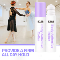 Colle adhésive corporelle transparente sans danger pour la peau, tenue longue durée pour vêtements de danseurs et cosmétiques, non irritante, colle liquide pour la peau OEM