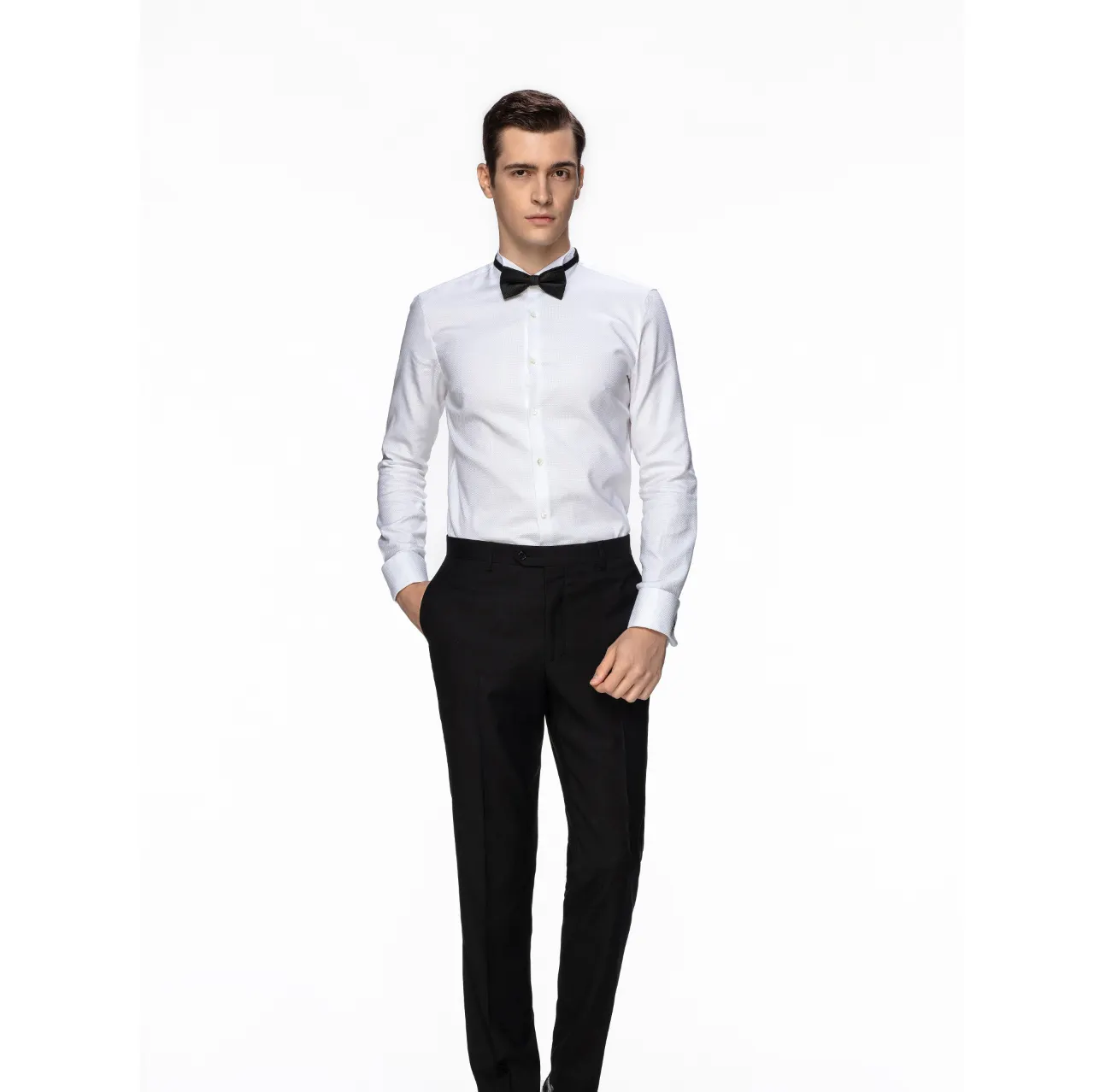 Kutesmart Latest Design Elegant Party Formal Tuxedo Shirts For Men