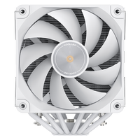 COOLLEO Etian P60TP Blanc V3 Radiateur d'ordinateur 6 caloducs Refroidisseur d'air CPU Refroidissement LGA115X/1200/1700/1851AMD Ryzen Deep Cooling