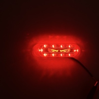 Feux de signalisation routière filaires à LED durables en PC, haute puissance, avec lentilles et perles lumineuses pour la sécurité routière