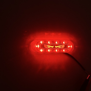 Luz de Advertencia LED Cableada Duradera de Alta Potencia con Lentes para Camiones, Luz de Advertencia de Tráfico - Product Image 3