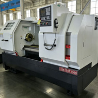 Tour CNC CK6150-1500 directement de l'usine |   Tour à lit plat industriel pour le travail des métaux et les machines agricoles