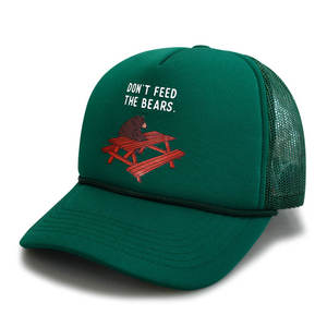 Gorra Trucker Personalizada con Logotipo, Lisa, al por Mayor, con Malla Trasera, Bordada, Impresa, Verde Oliva Oscuro, con Cuerda - Product Image 3