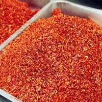 Bubuk Cabai Kering Murni Pabrik, Bubuk Cabai Merah Halus untuk Bumbu Marinasi Minyak Cabai Bumbu Restoran OEM Grosir