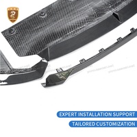 Lèvre avant en fibre de carbone sèche style MSY pour Land Rover Range Rover Sport SV 2024 2025