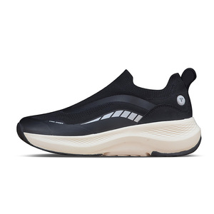 Chaussures de course à semelle souple pour hommes, chaussures de sport respirantes, absorption des chocs, légères, semelle épaisse, chaussures décontractées - Product Image 1